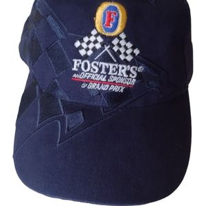 NWOT Fosters Beer sponsor for Grand Prix Racing hat.